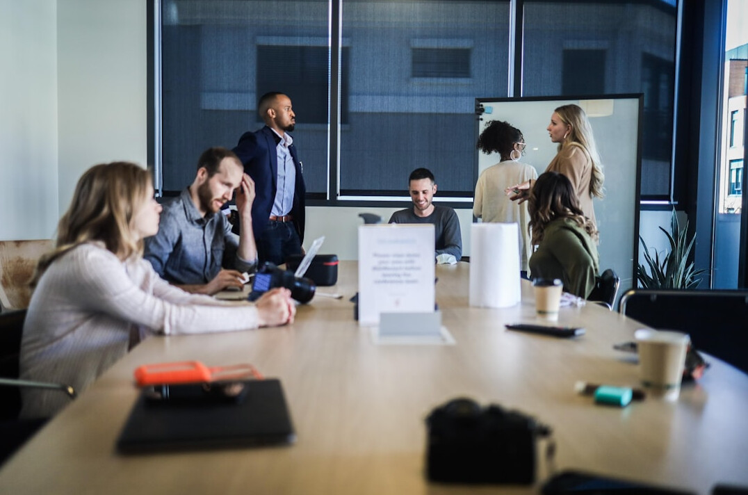 group discussion meeting